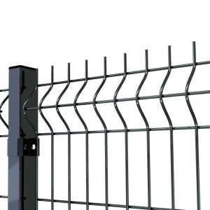 Panel Ogrodzeniowy 3D Grafit / RAL7016