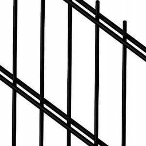 Panel 2D 6/5/6 Czarny / RAL9005