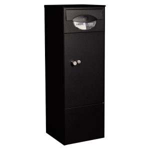 Skrzynka na paczki i listy Box 950 - wolnostojąca, czarna